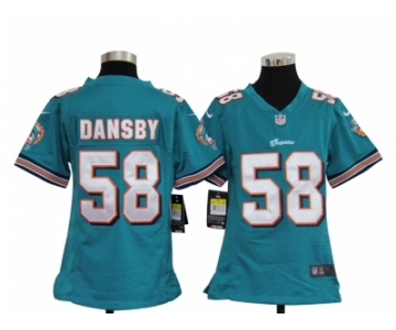 nike youth nfl jerseys miami dolphins #58 dansby green[nike]