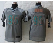 nike youth nfl jerseys miami dolphins #95 jordan grey[nike vapor]