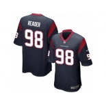 Men Nike Houston Texans #98 D.J. Reader Game Navy Blue Team Color NFL Jersey