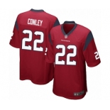 Men's Houston Texans #22 Gareon Conley Game Red Alternate Football Jersey