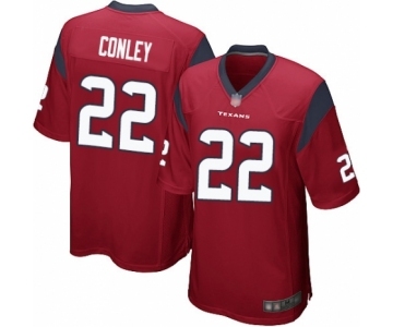 Men's Houston Texans #22 Gareon Conley Game Red Alternate Football Jersey