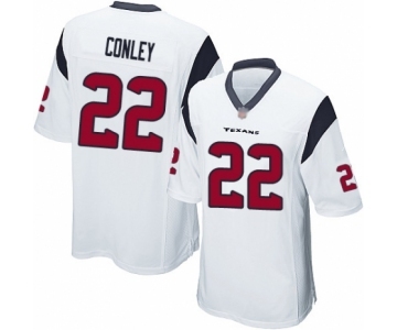 Men's Houston Texans #22 Gareon Conley Game White Football Jersey