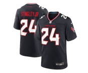 Men's Houston Texans #24 Derek Stingley Jr. Nike Navy Game Jersey