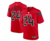 Men's Houston Texans #24 Derek Stingley Jr. Nike Red Alternate Game Jersey