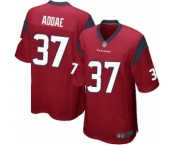 Men's Houston Texans #37 Jahleel Addae Game Red Alternate Football Jersey