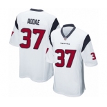 Men's Houston Texans #37 Jahleel Addae Game White Football Jersey