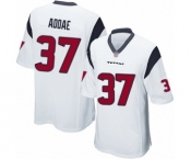 Men's Houston Texans #37 Jahleel Addae Game White Football Jersey