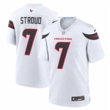 Men's Houston Texans #7 C.J. Stroud Nike White Game Jersey