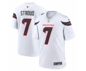 Men's Houston Texans #7 C.J. Stroud Nike White Game Jersey