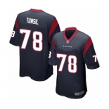 Men's Houston Texans #78 Laremy Tunsil Game Navy Blue Team Color Football Jersey