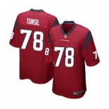 Men's Houston Texans #78 Laremy Tunsil Game Red Alternate Football Jersey