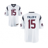 Men's Nike Houston Texans #15 Will Fuller Game White NFL Jersey[Fuller V]