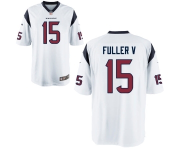 Men's Nike Houston Texans #15 Will Fuller Game White NFL Jersey[Fuller V]