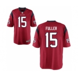 Men's Nike Houston Texans #15 Will Fuller Red Stitched NFL Game Jersey