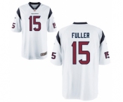 Men's Nike Houston Texans #15 Will Fuller White Stitched NFL Game Jersey