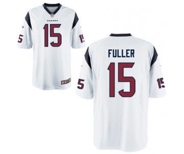 Men's Nike Houston Texans #15 Will Fuller White Stitched NFL Game Jersey