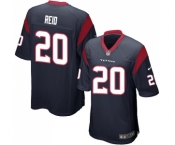 Men's Nike Houston Texans #20 Justin Reid Game Navy Blue Team Color NFL Jersey