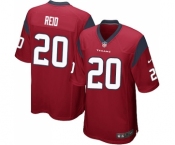 Men's Nike Houston Texans #20 Justin Reid Game Red Alternate NFL Jersey