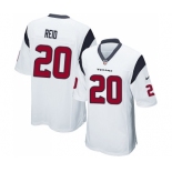 Men's Nike Houston Texans #20 Justin Reid Game White NFL Jersey