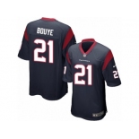 Men's Nike Houston Texans #21 A.J. Bouye Game Navy Blue Team Color NFL Jersey