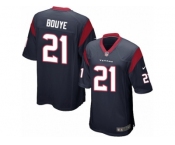 Men's Nike Houston Texans #21 A.J. Bouye Game Navy Blue Team Color NFL Jersey