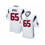 Men's Nike Houston Texans #65 Greg Mancz Game White NFL Jersey