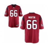 Men's Nike Houston Texans #66 Nick Martin Game Red Alternate NFL Jersey