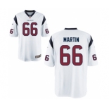 Men's Nike Houston Texans #66 Nick Martin Game White NFL Jersey