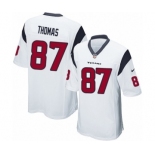 Men's Nike Houston Texans #87 Demaryius Thomas Game White NFL Jersey