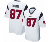 Men's Nike Houston Texans #87 Demaryius Thomas Game White NFL Jersey