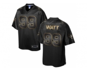 Nike Houston Texans #99 J.J. Watt Black Gold Collection Jersey(Game)