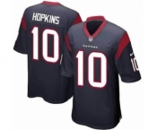 nike nfl jerseys houston texans #10 hopkins dk.blue[game]