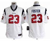 nike nfl jerseys houston texans #23 foster white[game]