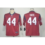 nike nfl jerseys houston texans #44 tate red[game]