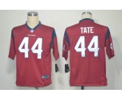 nike nfl jerseys houston texans #44 tate red[game]