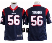 nike nfl jerseys houston texans #56 cushing blue[game]