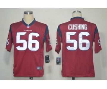 nike nfl jerseys houston texans #56 cushing red[game]