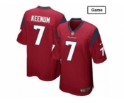 nike nfl jerseys houston texans #7 case keenum red [Game]