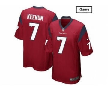 nike nfl jerseys houston texans #7 case keenum red [Game]