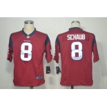 nike nfl jerseys houston texans #8 schaub red[game]