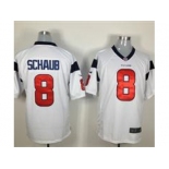 nike nfl jerseys houston texans #8 schaub white[game]