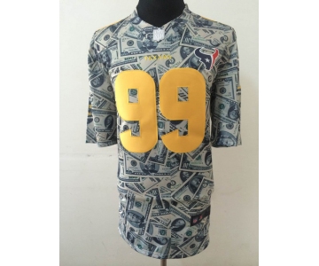 nike nfl jerseys houston texans #99 watt us dollars(Game)