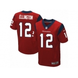 Men Nike Houston Texans #12 Bruce Ellington Elite Red Alternate NFL Jersey