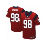 Men Nike Houston Texans #98 D.J. Reader Elite Red Alternate NFL Jersey