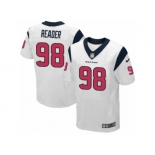 Men Nike Houston Texans #98 D.J. Reader Elite White NFL Jersey