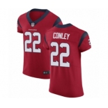 Men's Houston Texans #22 Gareon Conley Red Alternate Vapor Untouchable Elite Player Football Jersey