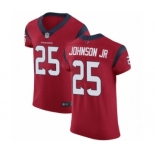 Men's Houston Texans #25 Duke Johnson Jr Red Alternate Vapor Untouchable Elite Player Football Jersey