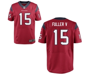 Men's Nike Houston Texans #15 Will Fuller Elite Red Alternate NFL Jersey[Fuller V]