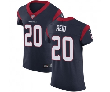 Men's Nike Houston Texans #20 Justin Reid Navy Blue Team Color Vapor Untouchable Elite Player NFL Jersey