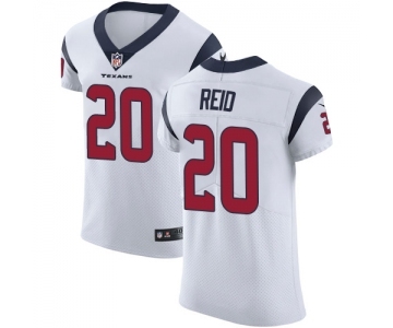 Men's Nike Houston Texans #20 Justin Reid White Vapor Untouchable Elite Player NFL Jersey